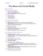 POLS1336 The News and Social Media