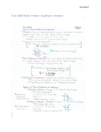 Econ 1B03 Week 4 Notes +Questins+Answers
