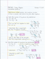 MAC1105 - Week 7 Notes