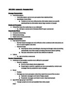 Lectures 12 & 13