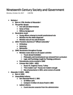 Nineteenth Century / Glinka and Tchaikovsky