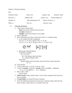 Chapter 4 notes