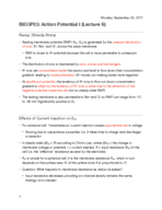 BIO3P03 Notes for Week 4 (I)