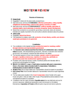POSC 225 Midterm Review