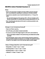 BIO3P03- Week 4 Notes (II)