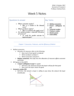 Week 5 Notes