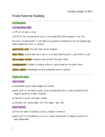ECON 1740, Week 9 Notes
