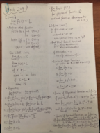 Math 209 Midterm Study Guide