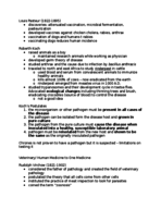 One Health Notes for Midterm Exam