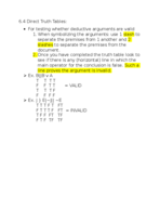 Crit 1101: 6.4 Direct Truth Tables