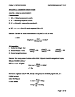 CHEM 217 STUDY GUIDE