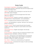 Mid-Term Study Guide