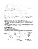 Week 5 Molec Cell Notes 
