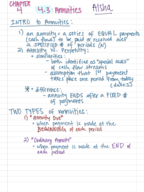 FINA Exam 2 Study Guide
