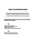Human Biology Chapter 7 Notes