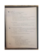 Week 7 Notes