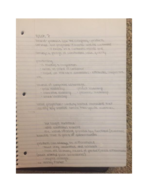 Week 7 Notes
