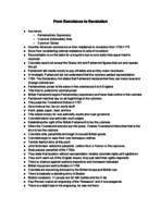 History week 8 notes