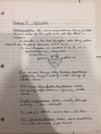 BIOL 201 Week 5 Notes