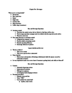 Chapter 5: Beverages HTM- 100