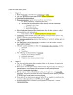 CRJ Notes, Week 1