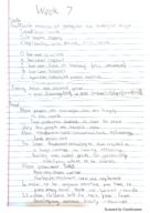 Environmental Biology Week 7 Notes