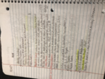 Week 5 notes