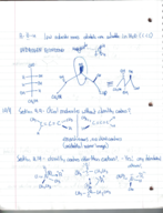 Week 8 Orgo Notes