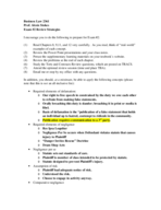 BLAW 2361 Study Guide 2