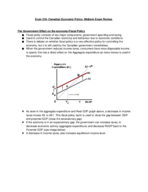 Econ 318- Midterm Review notes