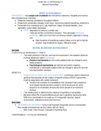 General Psych Chapter 13: Personality
