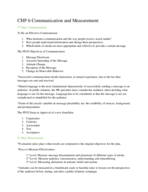 Cahpater 6 notes