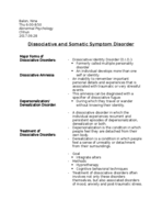 Abnormal Psych, Week 5
