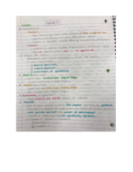 Biology Lecture Notes Week 9
