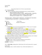 HHE 467 Study Guide for Exam 2