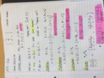MTH 362 Exam one study guide