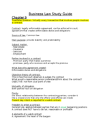 Business law study guide chapters 9-13