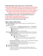 COMM 3300 | Exam 2 Study Guide