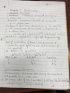 CHEM 1030 weekly notes