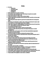 History week 9 notes