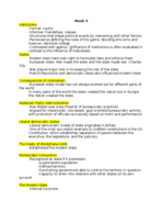 POLS 2310, Week 9 Notes