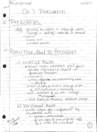 Ch. 7 Persuasion