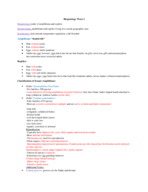 Herpetology Week 2 Notes