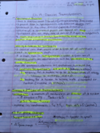 CHM 116 Week 11 Notes
