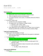 Econ 101: Week 3