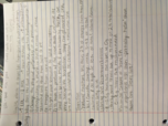 Week 8 Notes 