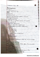 Class notes