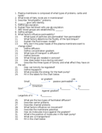 Bio Exam 2 Study Guide