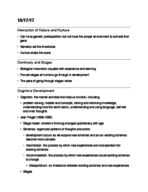 PSY 101- Week 4 Notes