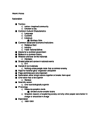 World Civ 2 Week  8 Notes